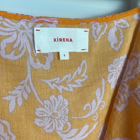 Xirena Sydni Sarong Skirt in Tropicana Orange - Picture 11 of 14